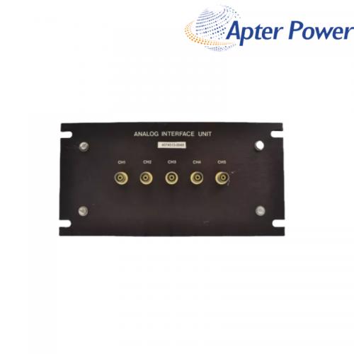 8100  ANALOG INTERFACE UNIT